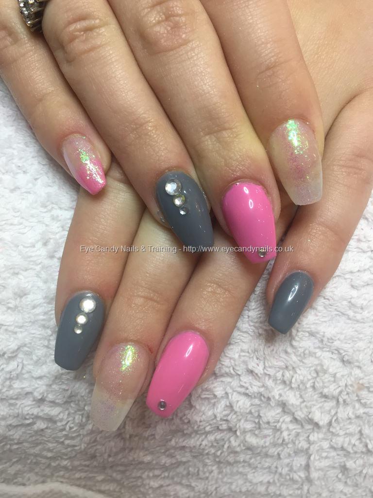 Eye Candy Nails & Training - White tips with one stroke flower nail art ...